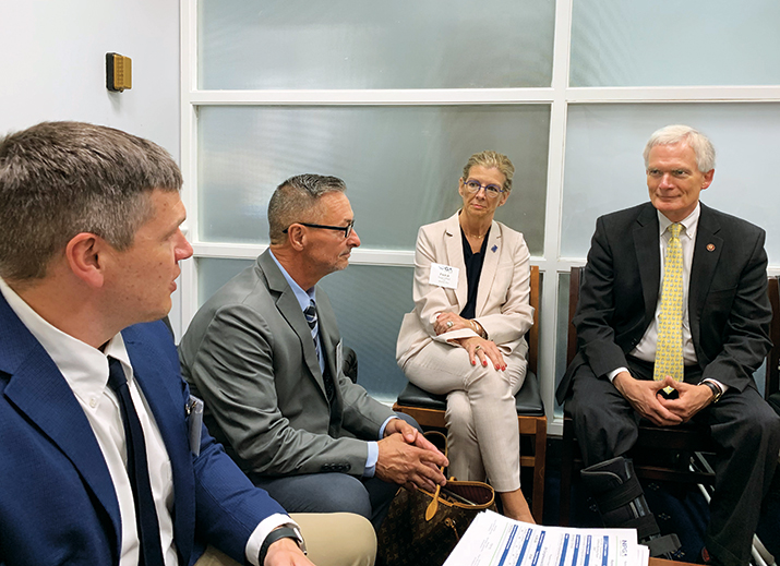 Ohio propane marketers meet with Rep. Bob Latta, R-Ohio, co-chair of the Congressional Propane Caucus and longtime friend of the industry.