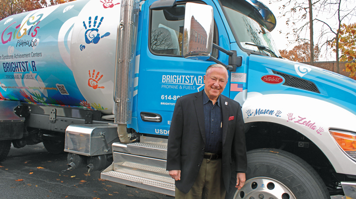 Knauff’s propane career has connected him with people from all over. (Photo by Jose Cardenas)