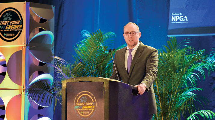 NPGA President and CEO Steve Kaminski says he plans to highlight the ample opportunities for propane when he speaks in Charlotte. (Photo by LP Gas staff)