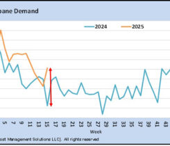 Chart 1: Total propane demand