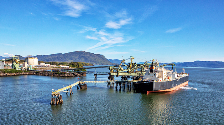 AltaGas photo of the Ridley Island Propane Export Terminal