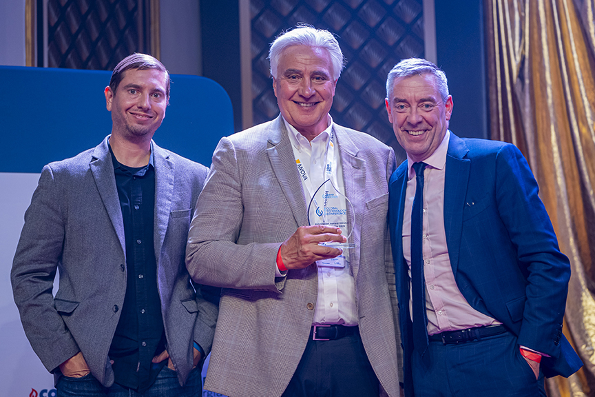 Photo of Innovation Award winners Nexio, courtesy of 9Mil Media