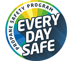 The Propane Education & Research Council's "Every Day Safe" program logo