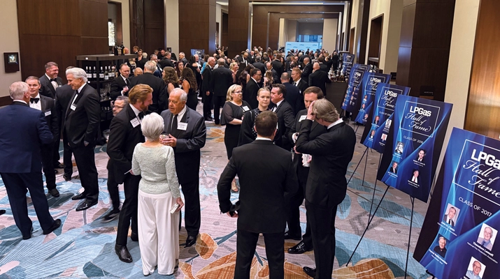 Attendees gather at the Omni Hotel in downtown Nashville before the LP Gas Hall of Fame induction ceremony. (Photo by LP Gas Staff)