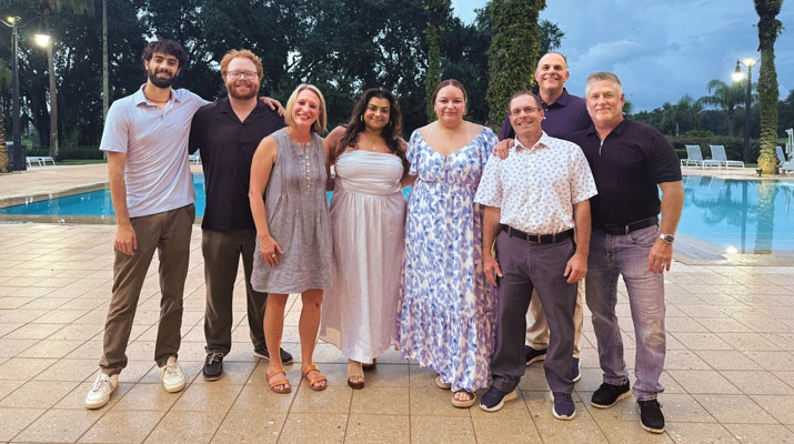 The LP Gas team takes time for a photo at Reunion Resort in the Orlando, Florida, area. (Photo by LP Gas Staff)